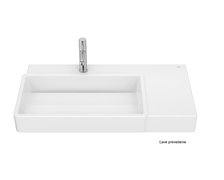 Roca TURA nástenné/nábytkové keramické umývadlo 80 x 43 cm, ľavé A327697000