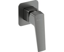 Deante BLUR podomietková sprchová batéria bez prepínača, titanium BQL_D44L