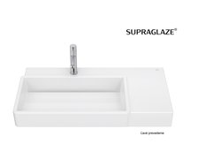 Roca TURA nástenné/nábytkové keramické umývadlo 80 x 43 cm, ľavé A327697S00