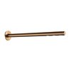 HOMEMOBI Slim Copper Brushed nástenná hlavová sprcha (rainshower) GD-1470-CB