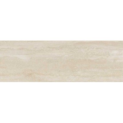 Ceramika Bianca Travertin cream canetta obklad matný, rektifikovaný 25 x 75 cm