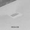 Radaway Kyntos F sprchová vanička z mramorového zlepenca 140 x 100 cm HKF140100-04+HKA-04