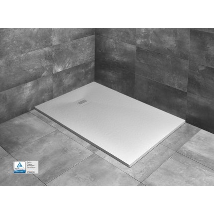 Radaway Kyntos F sprchová vanička z mramorového zlepenca 140 x 100 cm HKF140100-04+HKA-04