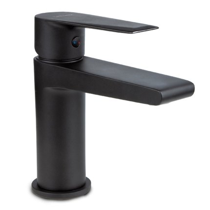 Valvex Esto Black – stojanková umývadlová batéria s automatickým odtokovým ventilom, 2414300