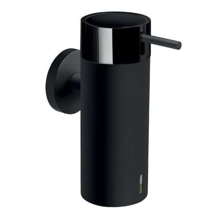 Novaservis SMILE dávkovač mydla čierny ASM34BL