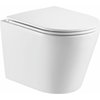 Aquaform OVIEDO STORM WC misa závesná Rimfree 51,5 x 36,5 x 35,5 cm so sedátkom Slim