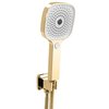 Rea ATLAS GOLD BRUSH sprchový kút 80 x 90 x 200 cm, sklo číre, ľavý K4672 + K4336