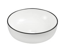 Novoterm keramické umývadlo na dosku 41,5 cm KR-98WH/BL