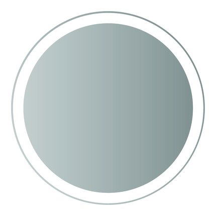 Home OMEGA zrkadlo okrúhle s LED osvetlením 70 cm