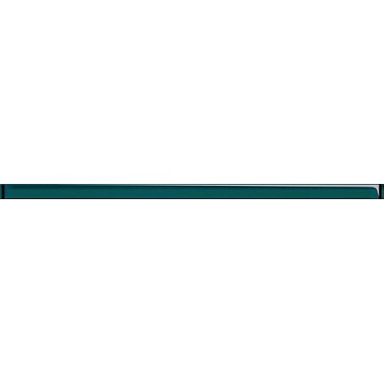 Opoczno Glass turquoise border 3x75 cm OD685-010