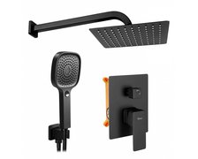 Rea ORIX BLACK pod-omietkový sprchový set + box P8465
