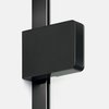New Trendy EVENTA BLACK CHROME prístenný sprchový kút 80 x 80 x 200 cm EXK-6248