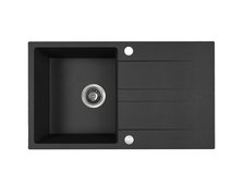 Kuchinox LAUT granitový drez 76 x 44 cm, čierny SBZ_711Y