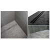 Aquatek JAGUAR R14 obdĺžnikový sprchový kút 100 x 80 x 200 cm, sklo číre, profil čierny