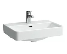 LAUFEN PRO S keramické umývadlo, s 1 otvorom 55 x 38 cm biele LCC H8189584001041