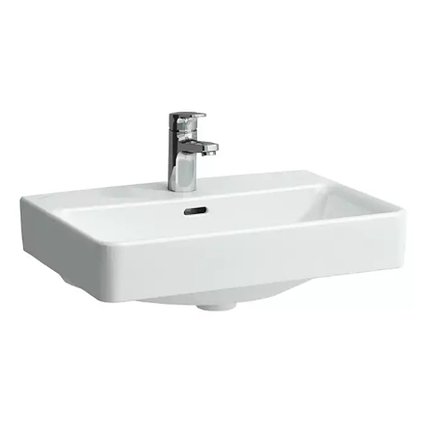 LAUFEN PRO S keramické umývadlo, s 1 otvorom 55 x 38 cm biele LCC H8189584001041