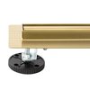 Rea NEOX SLIM PRO BRÚSENÝ ZLATÝ nerezový sprchový žľab 60 cm G2713
