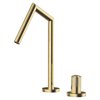 VALVEX AVOLA 2-otvorová umývadlová batéria – brushed gold, kód 2417670