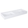 Elita Level DUO nástenné umývadlo Solid Surface 120,5x45,5 cm White Matt RE041461205290