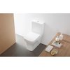 Aquaform CABRERA WC kombi misa Rimfree 78,5 x 36,5 x 35,5 cm so sedátom
