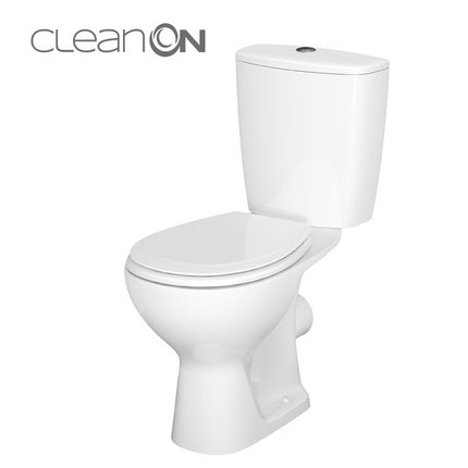 Cersanit ARTECO 010 NEW CLEANON WC so sedátkom Soft Close 63,5 x 35,5 cm K667-069