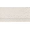 Domino OTIS white schodnica rektifikovaná matná 29,8 x 59,8 cm