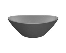 Kuchinox VELA granitové umývadlo na dosku bez otvoru pre batériu 36 cm, sivé VGV1510T