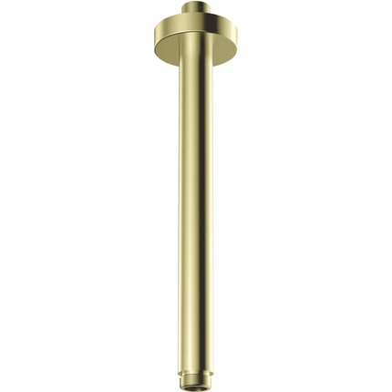 Deante CASCADA stropné rameno 25 cm, brúsená zlatá NAC_R42K