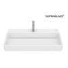 Roca TURA nástenné/nábytkové keramické umývadlo 80 x 43 cm, A327695S00