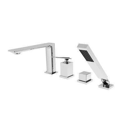 Besco ASPIRA 4-otvorová vaňová batéria chróm BW-A4-CH