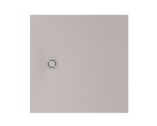 Roca MAGMA STONEX štvorcová kompozitná sprchová vanička 90 x 90 cm, perlová APE0138438403630