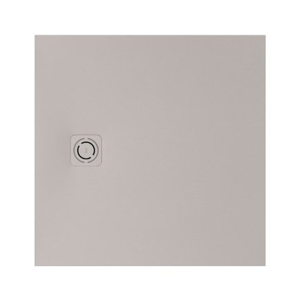 Roca MAGMA STONEX štvorcová kompozitná sprchová vanička 90 x 90 cm, perlová APE0138438403630