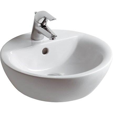 Connect umývadlo 43 cm, biele s otvorom na batériu