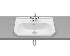 Roca Carmen keramické umývadlo zápustné 60 x 45 cm, biele  A3270A5000