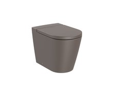 Roca INSPIRA Round WC misa stojatá RimFree 56 x 37 cm, café A347526660