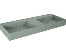 Elita Level DUO nástenné umývadlo Solid Surface 120,5x45,5 cm Sage Matt RE041461201470
