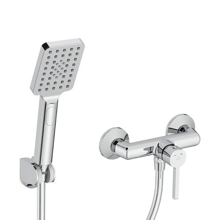 Laveo ALITA sprchová vodovodná batéria + sprchový set BVA_ 041D
