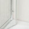 Novoterm SOLID RPS CHR sprchový kút bez vaničky 80 x 80 x 211 cm, sklo číre