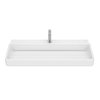 Roca TURA nástenné/nábytkové keramické umývadlo s 1 otvorom na batériu 100 x 43 cm, A327698000