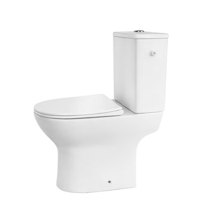 Aquaform LA GOMERA STORM WC kombi misa Rimfree 80 x 38,5 x 34,5 cm so sedátom