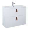 Elita SET KIDO skrinka pod umývadlo 80 cm 2S biela matná, s umývadlom 168093/2x168297