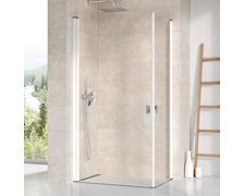 Ravak Chrome CRV1+CRV1 sprchový kút 90 x 90 x 195 cm, 2x-1QV70101Z1