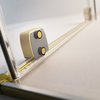 Radaway FURO BRUSHED GOLD KDJ obdĺžnikový sprchový kút 120 x 70 x 200 cm 10104622-99-01L+10110580-01-01+10113070-01-01