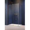 Radaway FURO BRUSHED GOLD KDJ obdĺžnikový sprchový kút 120 x 70 x 200 cm 10104622-99-01L+10110580-01-01+10113070-01-01