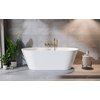 Besco DEEVA voľne stojaca akrylátová vaňa s prepadom 180 x 80 cm, #WWA-180-DBI