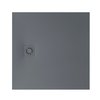 Roca MAGMA STONEX štvorcová kompozitná sprchová vanička 90 x 90 cm, sivá APE0138438403200