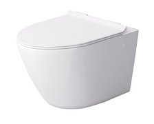 Massi Decos Mini WC misa závesná so sedátkom 48 x 36 cm, MSM-0003SLIM