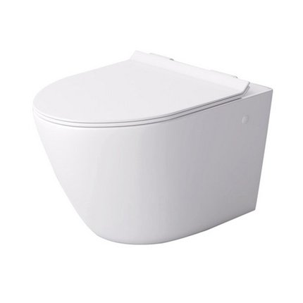 Massi Decos Mini WC misa závesná so sedátkom 48 x 36 cm, MSM-0003SLIM