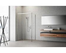 Radaway IDEA KDJ obdĺžnikový sprchový kút 100 x 75 x 205 cm 387040-01-01R+387049-01-01L