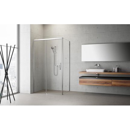 Radaway IDEA KDJ obdĺžnikový sprchový kút 100 x 75 x 205 cm 387040-01-01R+387049-01-01L